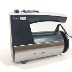 Naitesen LH920B Hand Mixer 600W 10-Speed Turbo Stainless Steel Black Motor Only